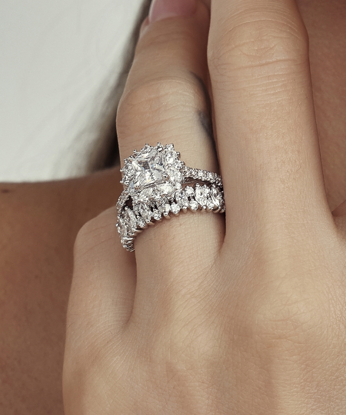 Shop Pnina Tornai lab-grown engagement rings.