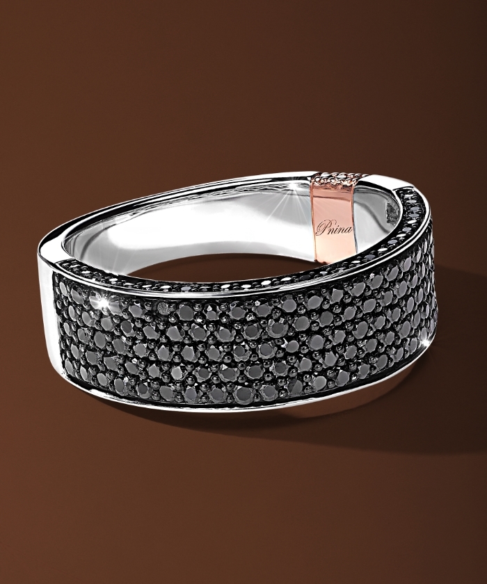 Shop Pnina Tornai men's wedding bands.