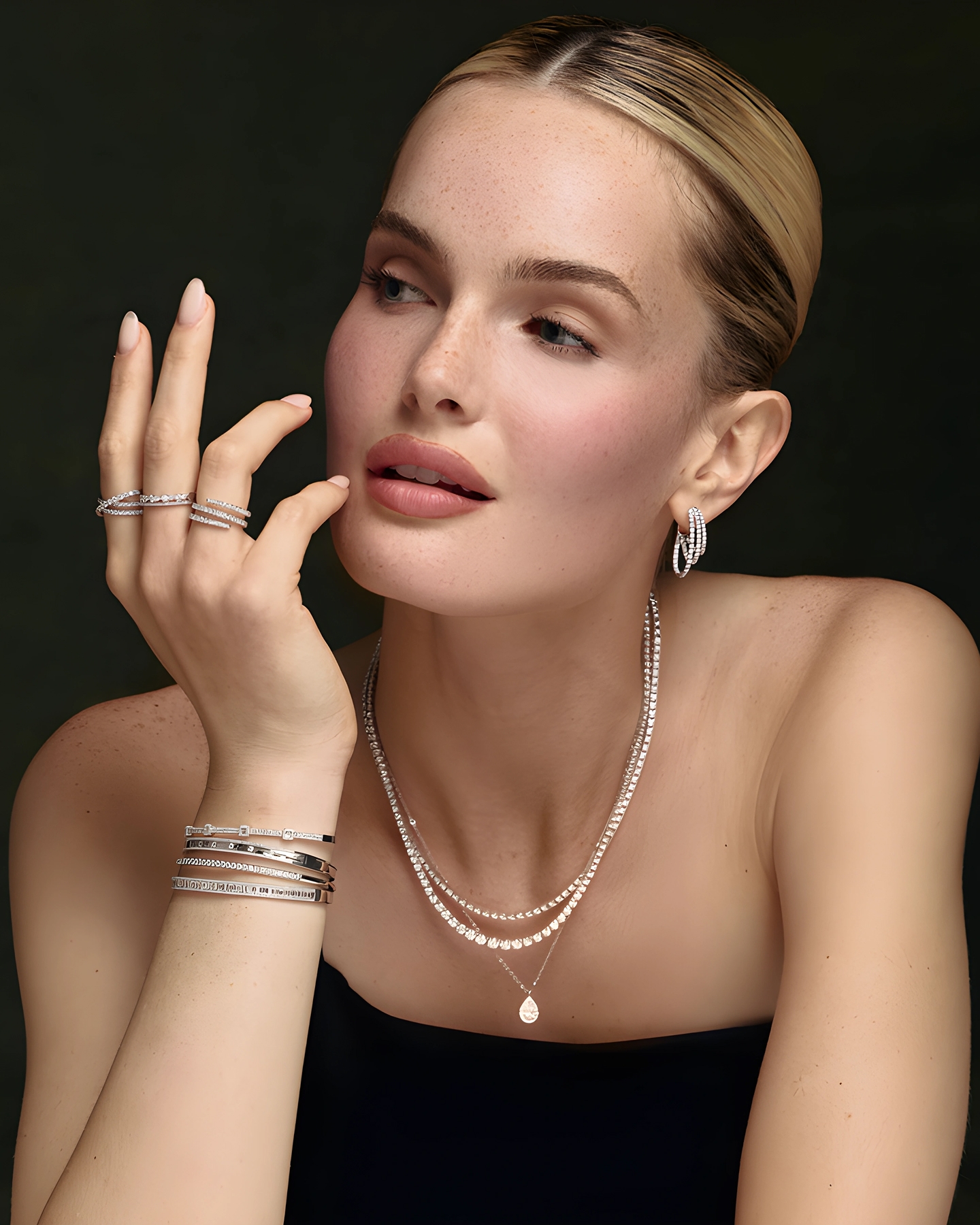 Shop stacking and layering jewelry looks from Shy Creation