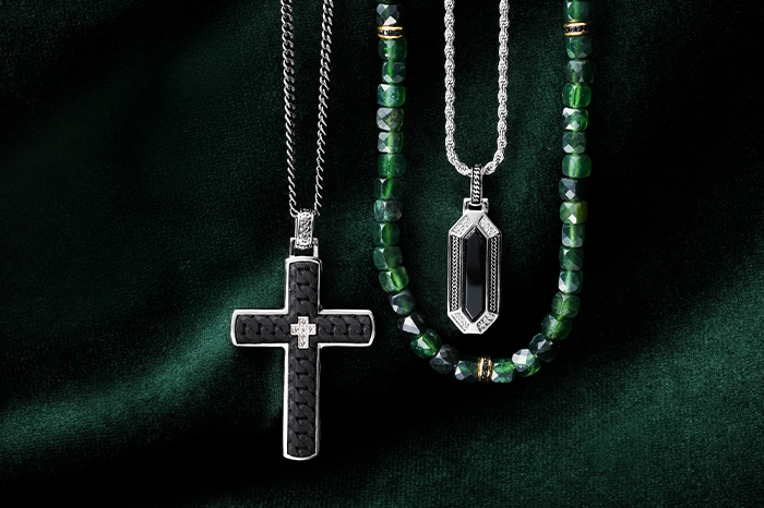 shop all layering men's necklaces