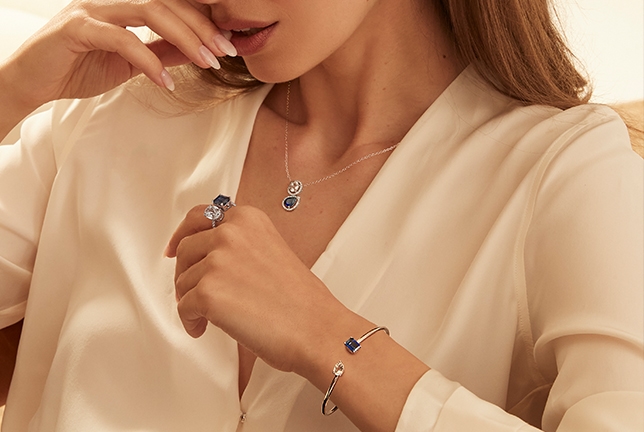 lab-created sapphire fashion jewelry