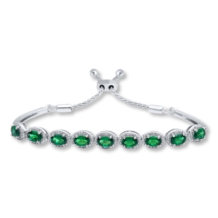 Shop lab-created emerald jewelry at Jared