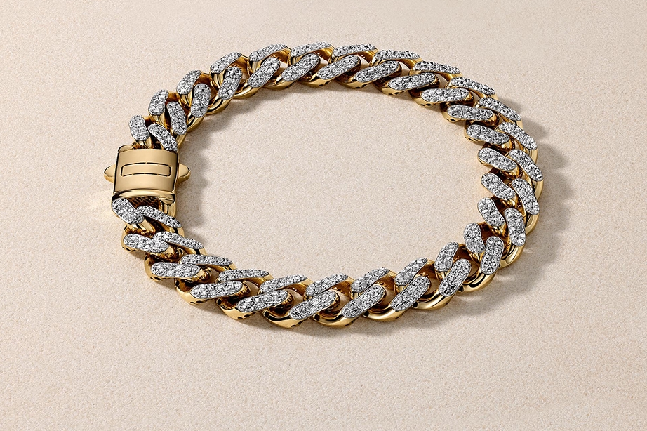Shop mens diamond bracelets