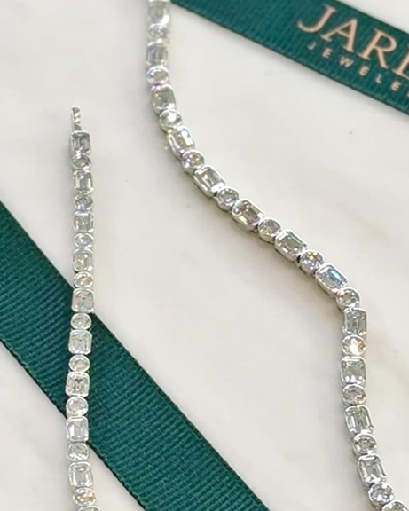 Tennis bracelet from Jared
