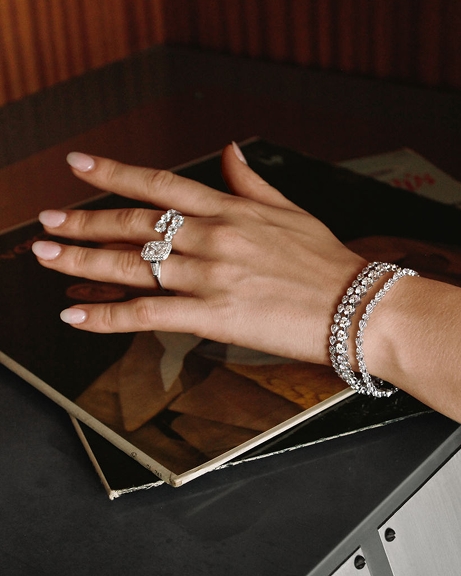 Tennis bracelet from Jared