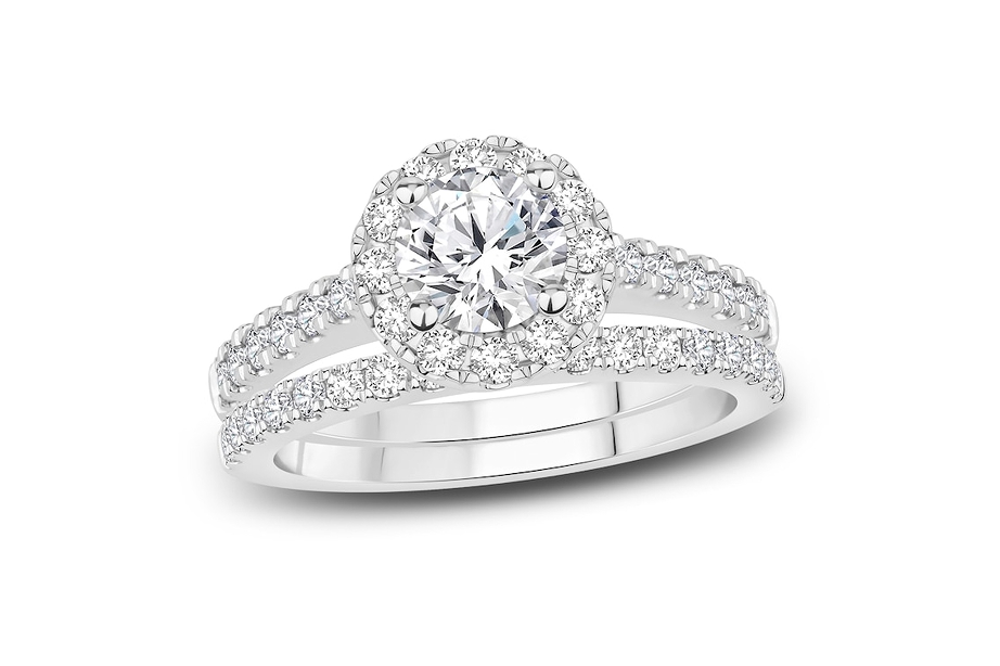 Shop all halo bridal sets at Jared.