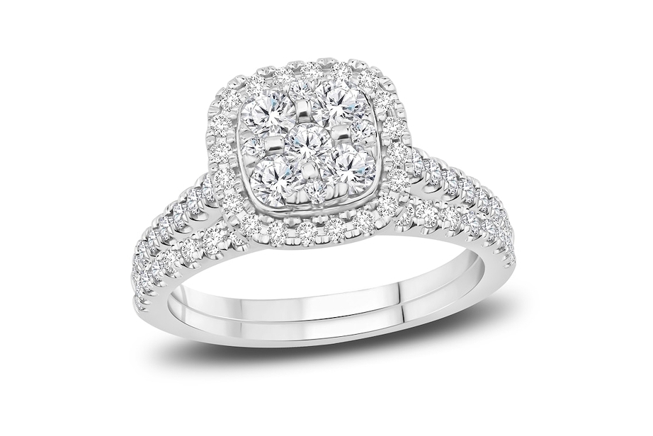Shop pave bridal sets at Jared.