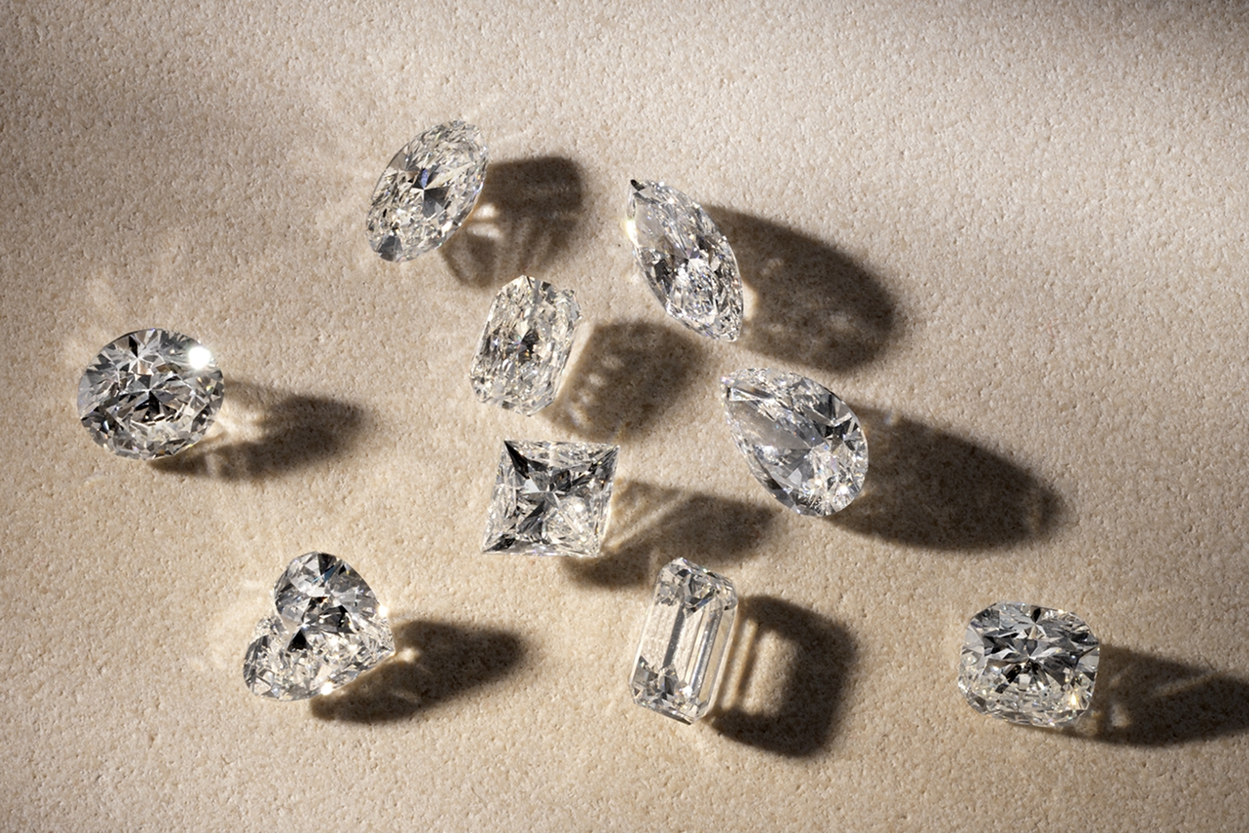 Loose diamonds from Jared