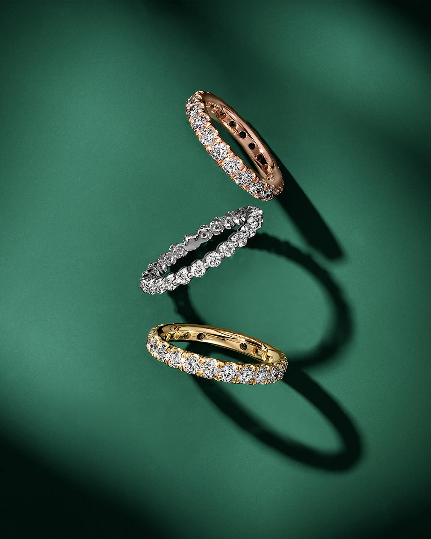 Shop rose yellow and white gold jewelry