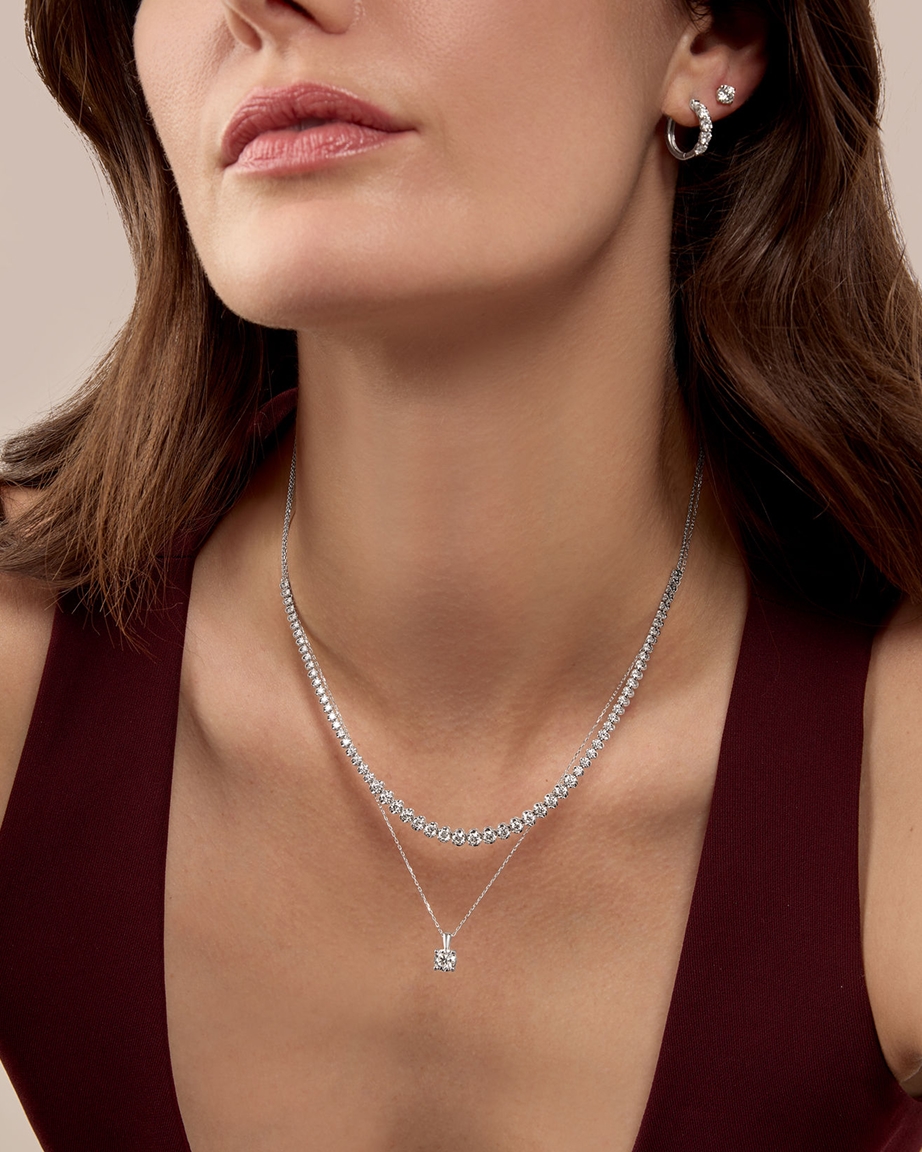 Shop solitaire diamond jewelry at Jared
