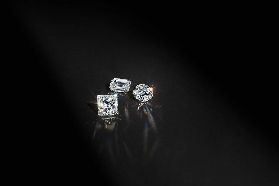 sparkling diamonds