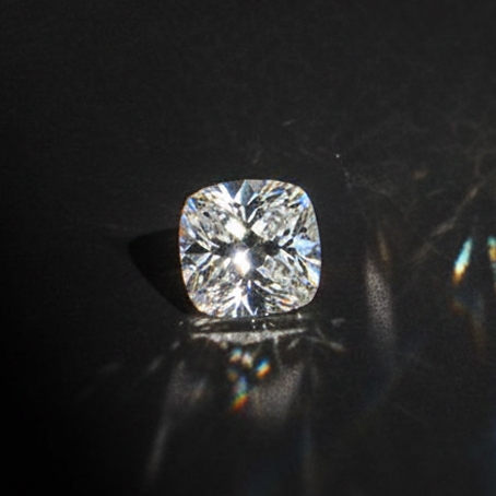 Shop engagement rings with cushion cut center diamonds