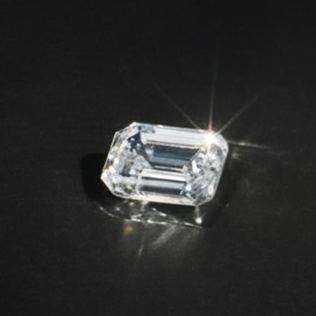 Shop engagement rings with emerald cut center stones