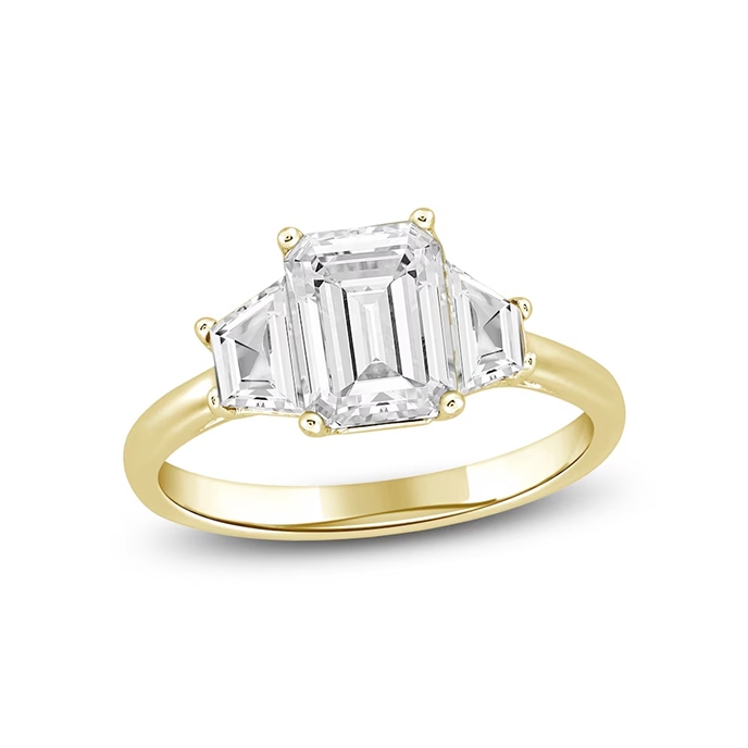Shop yellow gold engagement rings