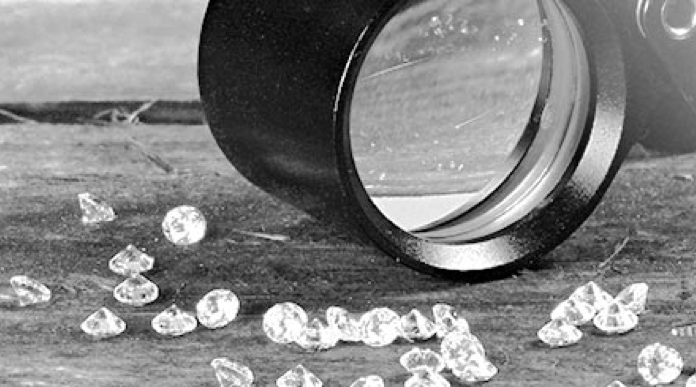 Learn about the 4Cs of a diamond - cut, color, clarity and carat size.