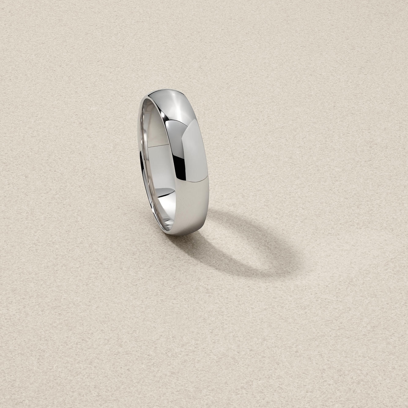 Shop platinum wedding bands at Jared