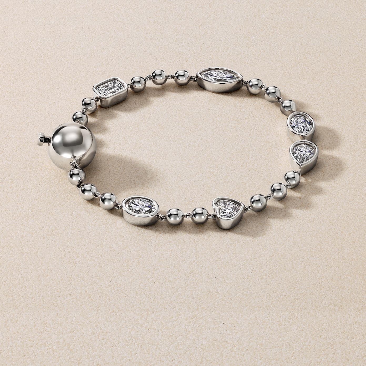 Shop sterling silver bracelets at Jared