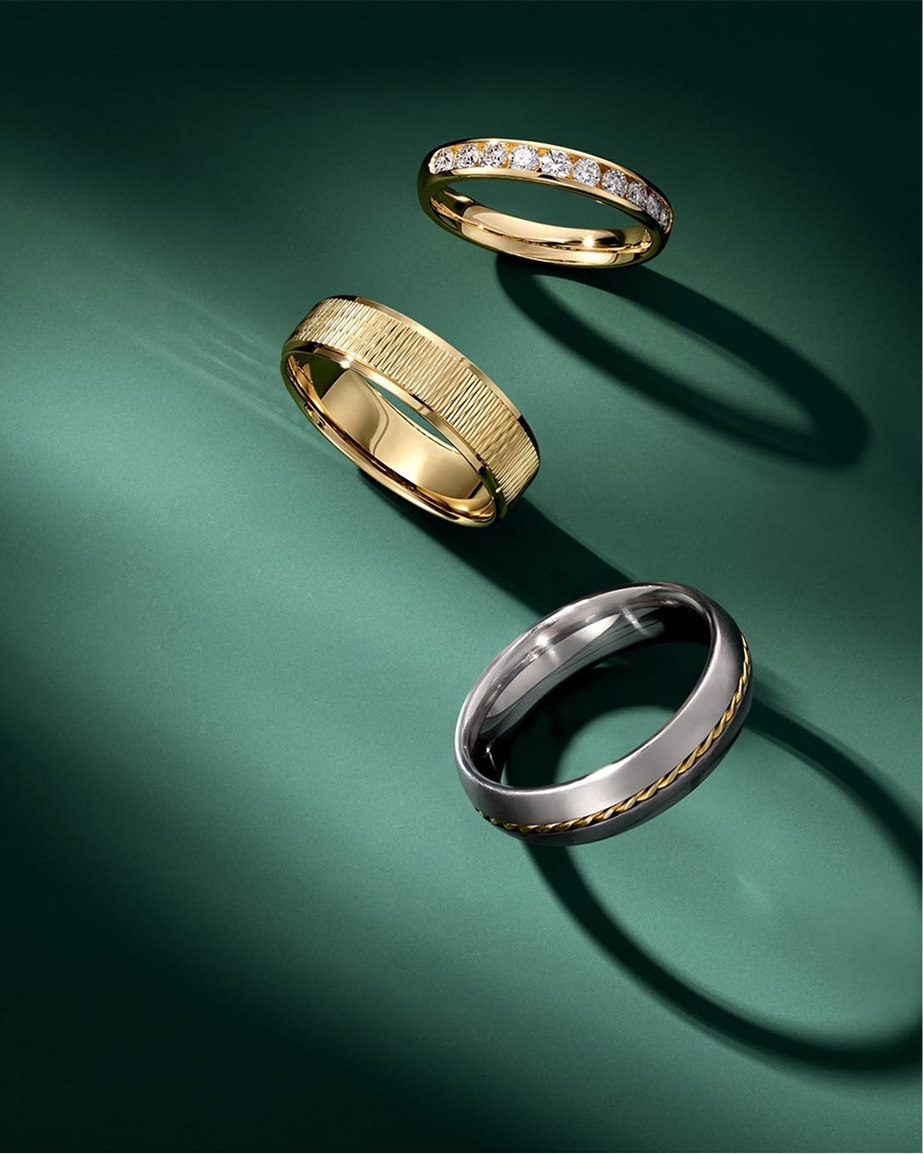 Wedding band metal guide