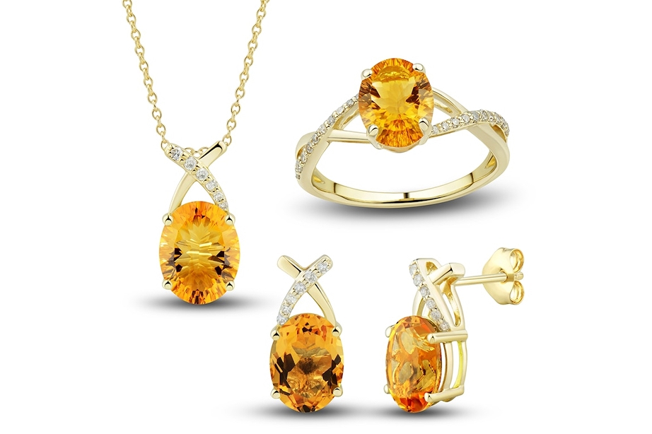 November citrine cleaning and care