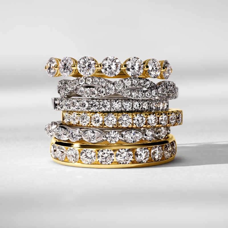 Multiple rings from Chosen by Jared.