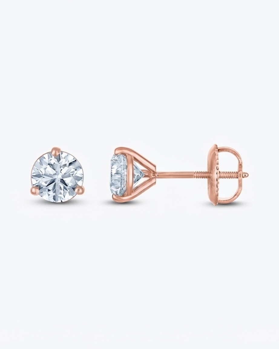 Shop rose gold earrinzgs at Jared