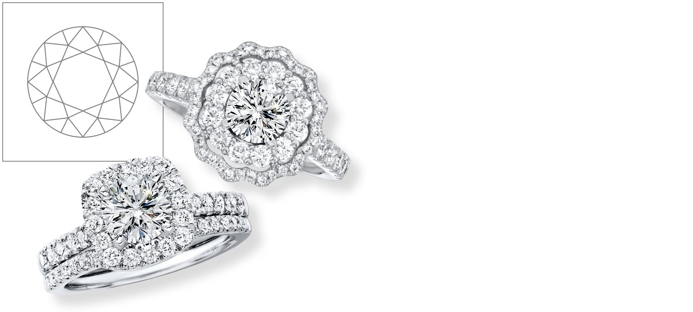 Round Engagement Rings Round Cut Engagement Rings Jared Jared