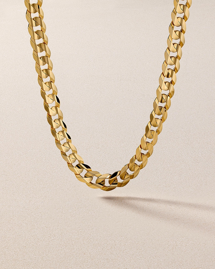 Gold chains from Jared