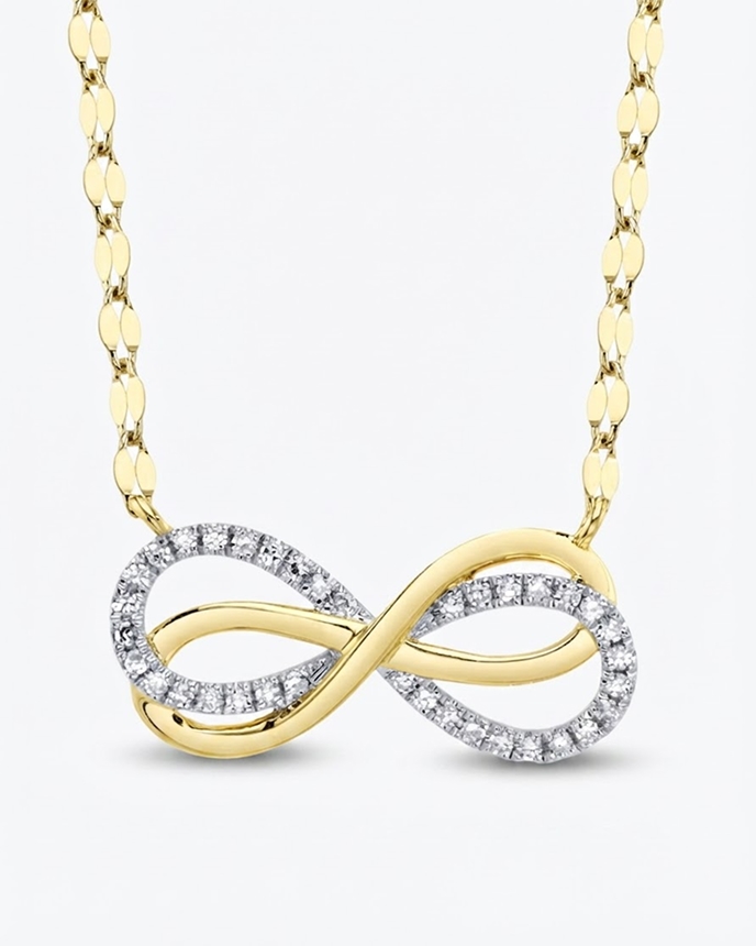 Mixed metal necklace from Jared