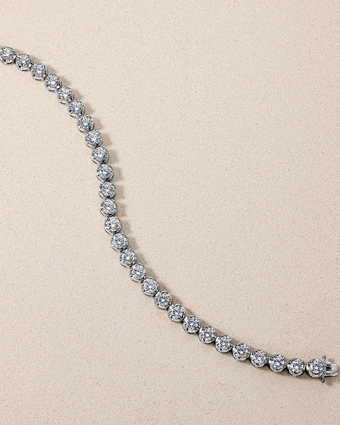 Shop diamond tennis bracelets at Jared