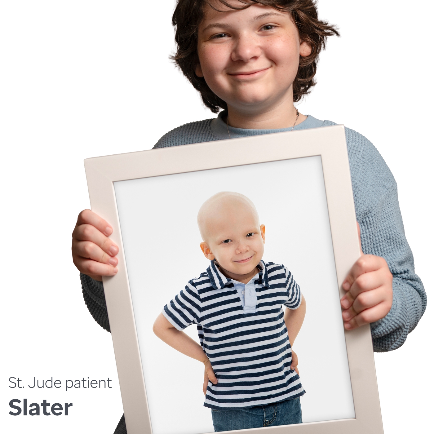 Slater, St. Jude patient