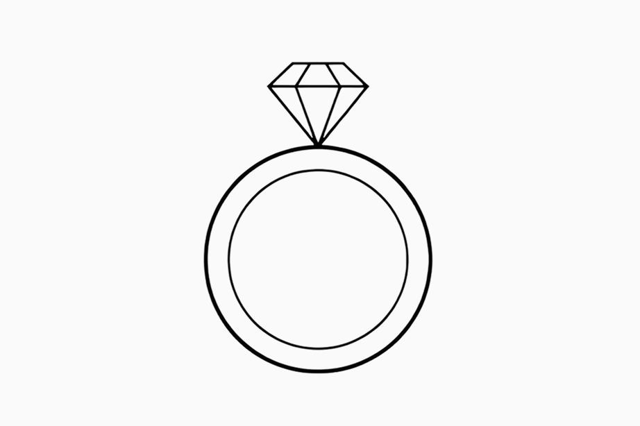 diagram of diamond ring