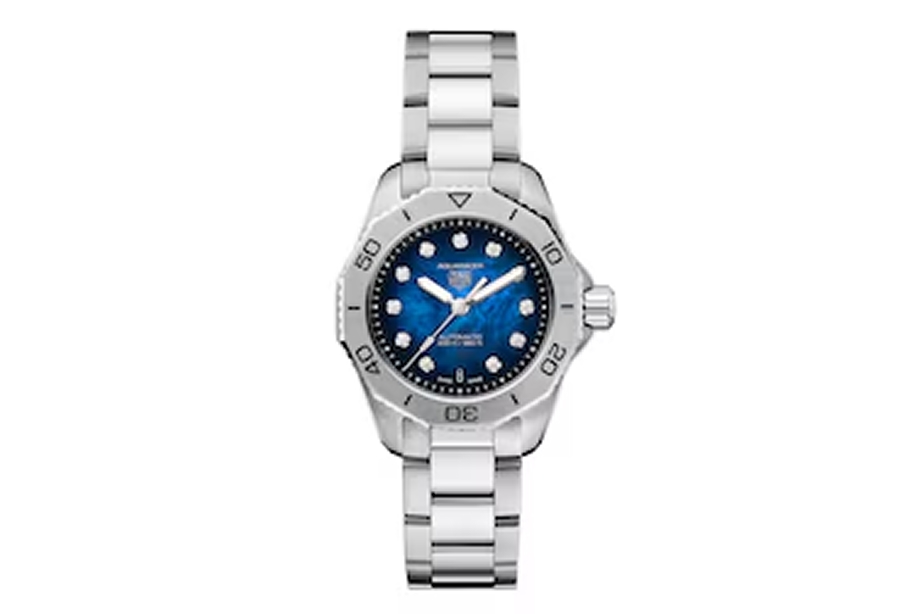 Image of silver women's watch.