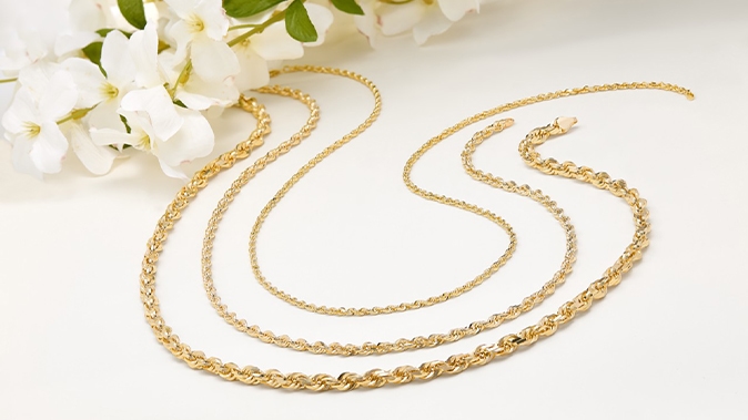 30% Off select gold chains for a limited time