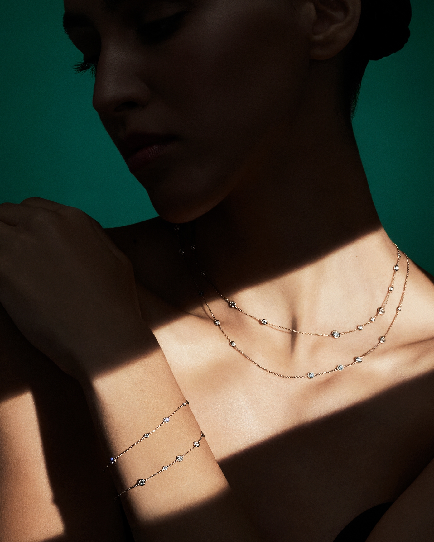 Explore the new Constellations by Jared collection, 10K gold and diamond necklaces and pendants inspired by zodiac signs.