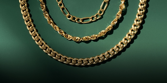 Shop gold chains for men
