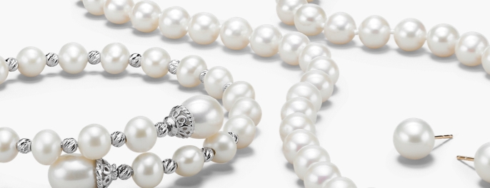 Shop pearl jewelry for 12th anniversary gifts
