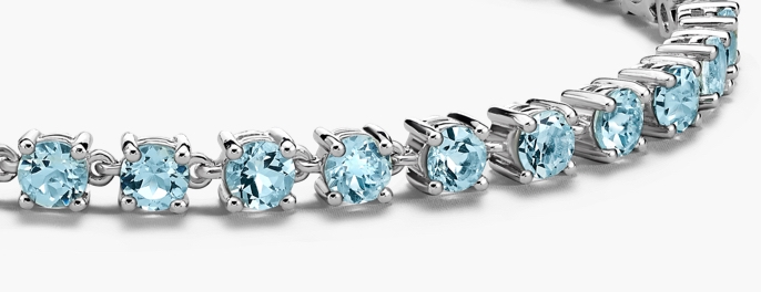 Shop aquamarine jewelry for 19th anniversary gifts at Jared
