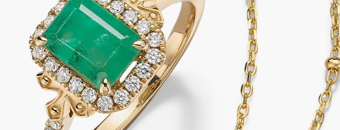 Shop emerald jewelry for 20th anniversary gifts at Jared