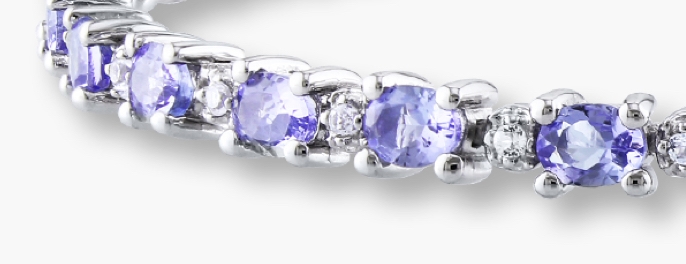 Shop tanzanite jewelry for 24th anniversary gifts at Jared