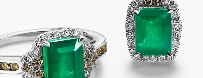 Shop emerald jewelry for 35th anniversary gifts from Jared