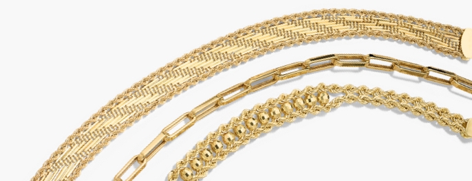 Shop gold jewelry for 50th golden jubilee anniversary gifts at Jared