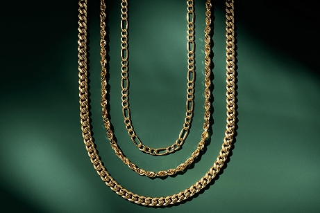 Men's gold chain necklaces