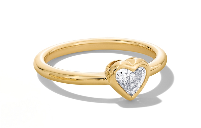 Shop heart shaped promise rings
