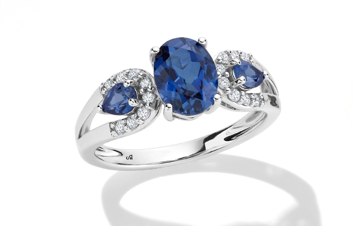 Shop gemstone promise rings