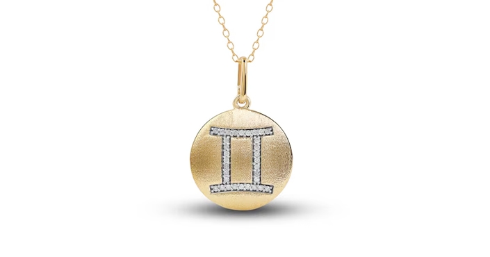 Diamond zodiac jewelry