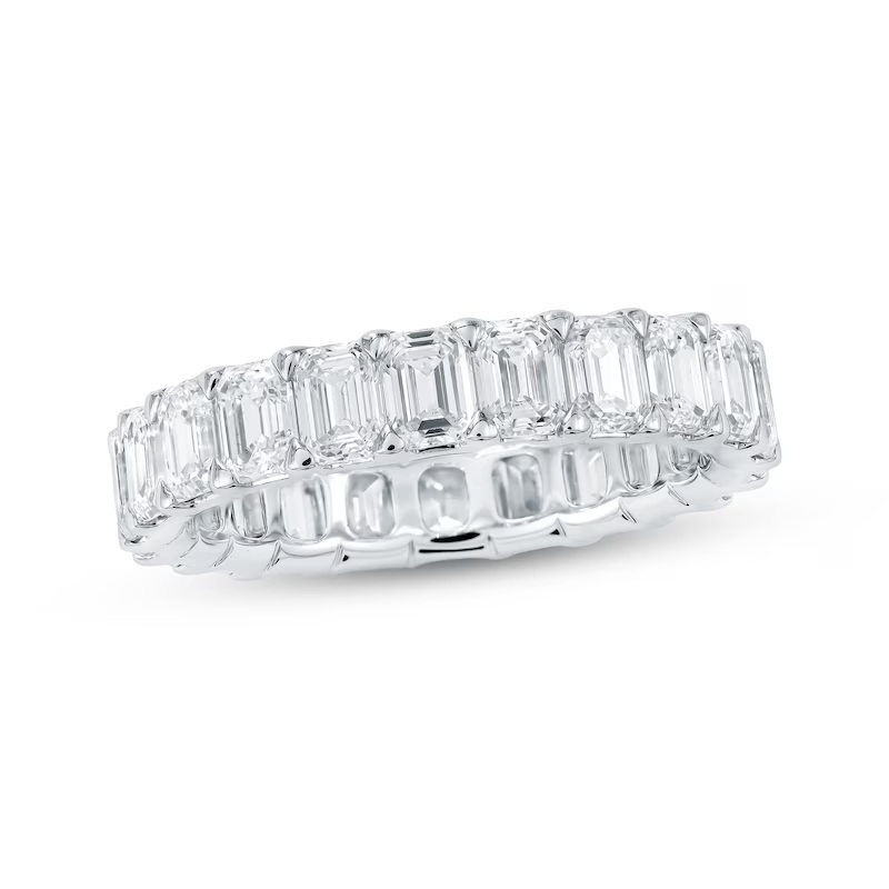 white gold eternity band