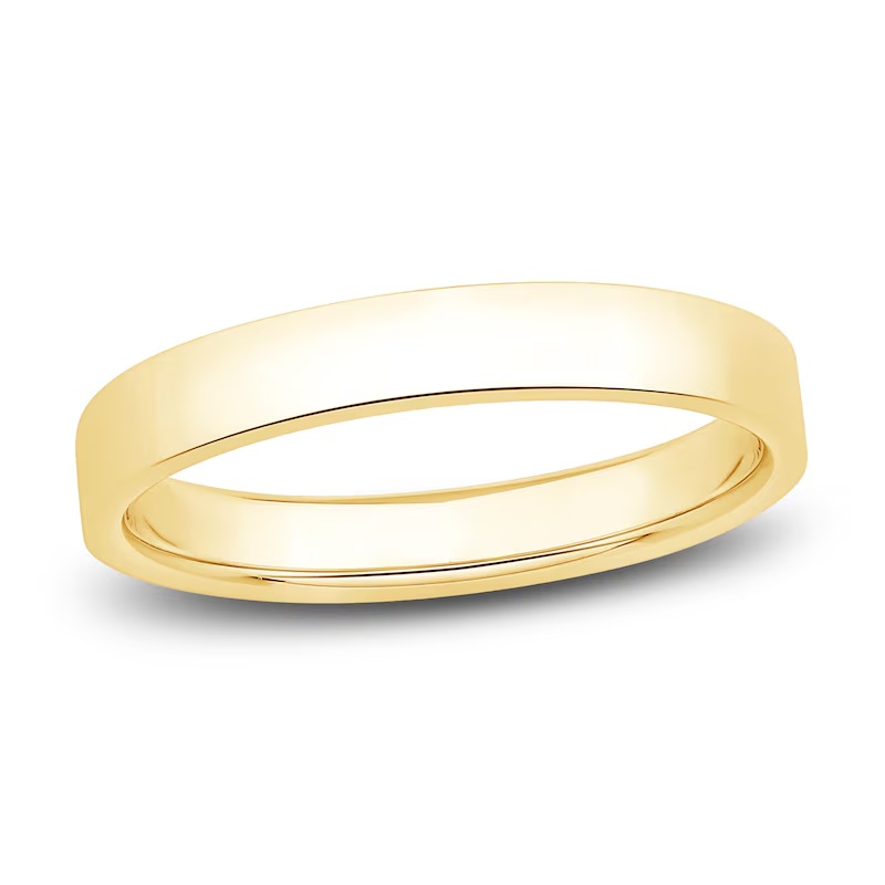 No stone engagement rings