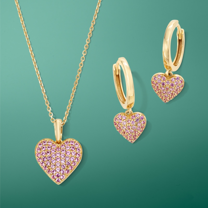lab-created sapphire fashion jewelry