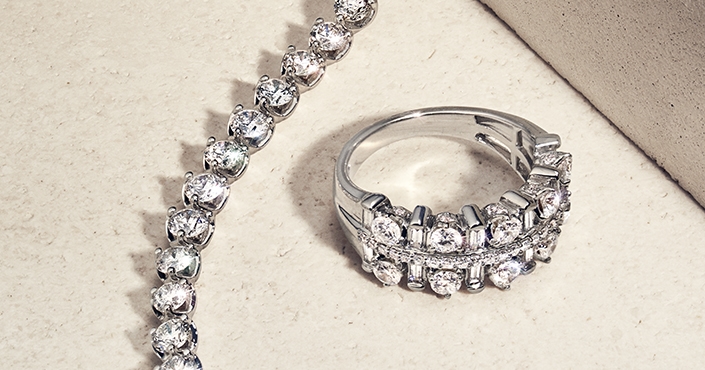Diamond carat weights 