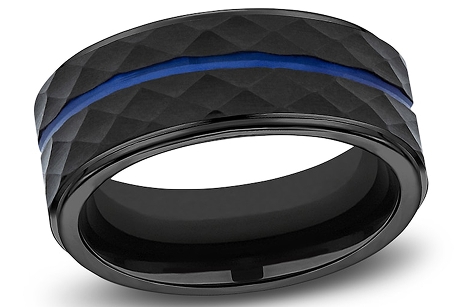 Image of cobalt ring.